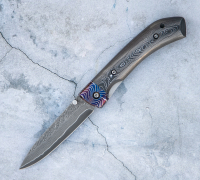 Нож Складной №3 из стали S390 Нож Складной №3 из стали S390 купить на сайте koval-knife.shop